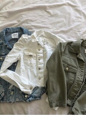3 denim jacket bundle